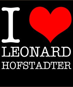 I Love Leonard Hofstadter T-Shirt
