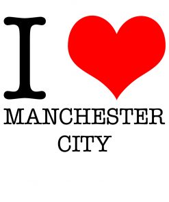 I Love Manchester City T-shirt