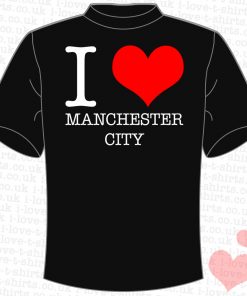 I Love Manchester City T-shirt