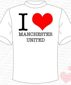 I Love Manchester United T-shirt