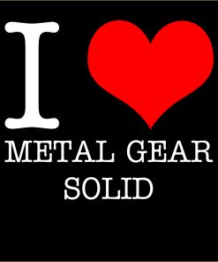 I Love Metal Gear Solid T-Shirt