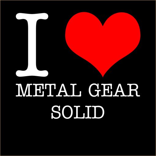 I Love Metal Gear Solid T-Shirt