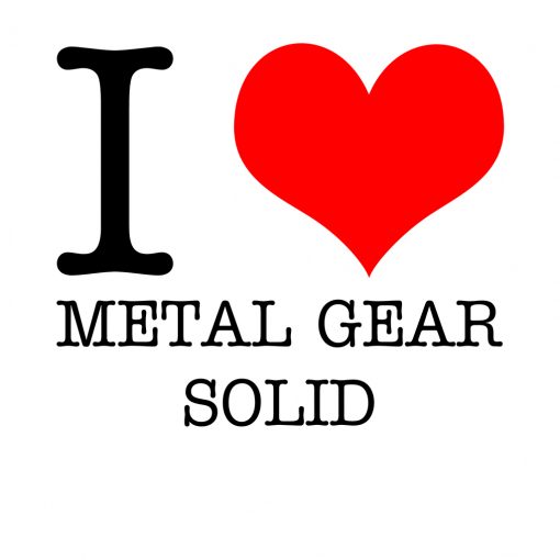 I Love Metal Gear Solid T-Shirt