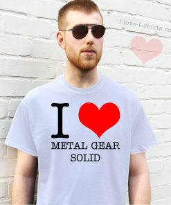 I Love Metal Gear Solid T-Shirt