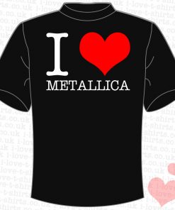 I Love Metallica T-shirt