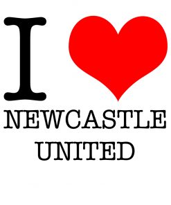 I Love Newcastle United T-shirt