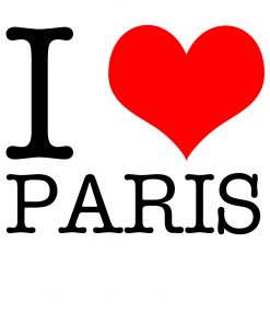 I Love Paris T-Shirt