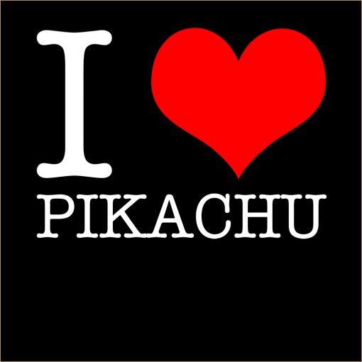 I Love Pikachu T-Shirt