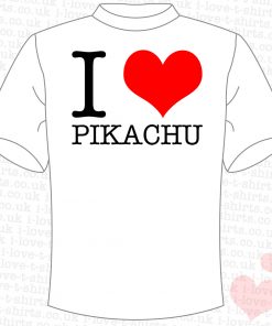 I Love Pikachu T-Shirt