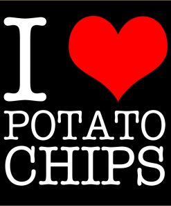 I Love Potato Chips T-Shirt