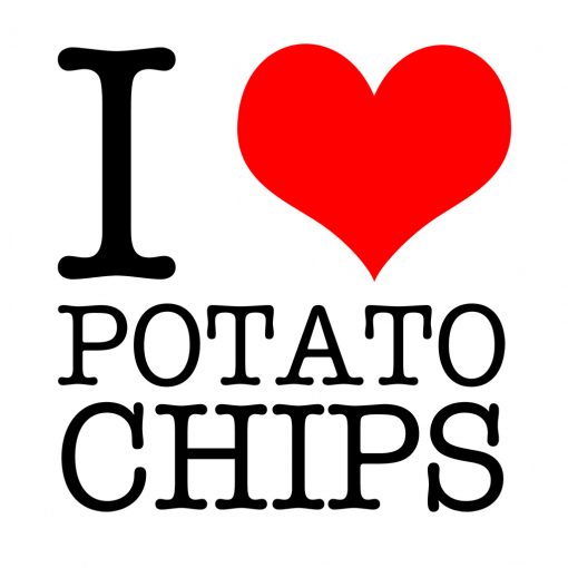 I Love Potato Chips T-Shirt