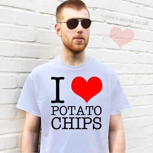 I Love Potato Chips T-Shirt