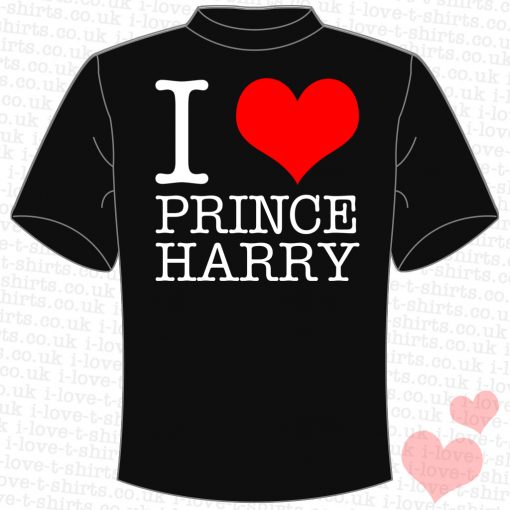 I Love Prince Harry T-shirt