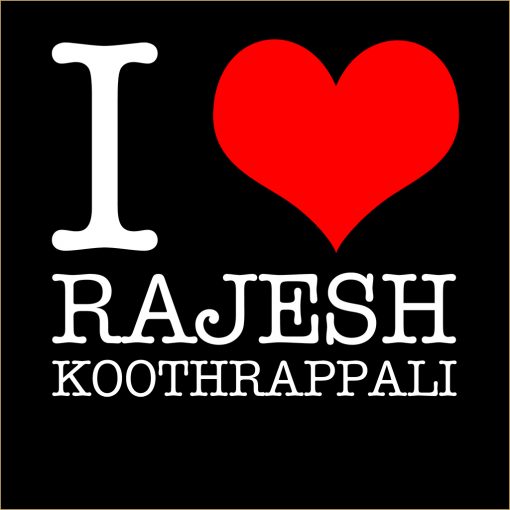 I Love Rajesh Koothrappali T-Shirt