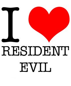 I Love Resident Evil T-Shirt