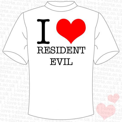 I Love Resident Evil T-Shirt