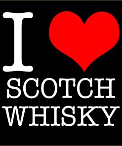 I Love Scotch Whisky T-Shirt