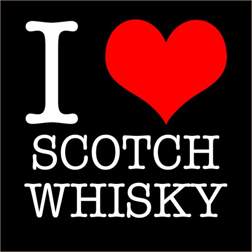 I Love Scotch Whisky T-Shirt