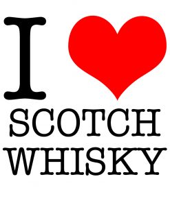 I Love Scotch Whisky T-Shirt