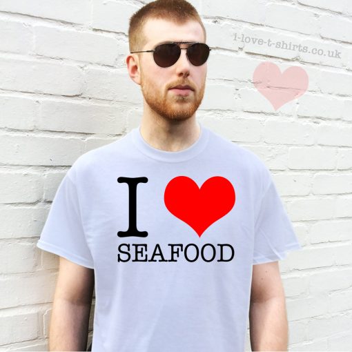 I Love Seafood T-Shirt