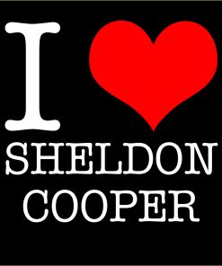 I Love Sheldon Cooper T-shirt