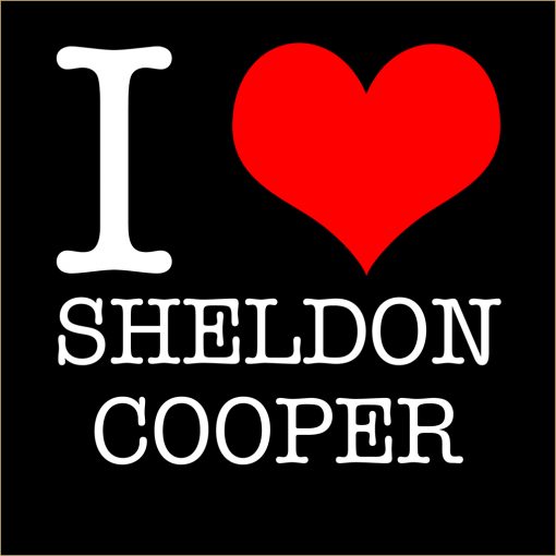 I Love Sheldon Cooper T-shirt