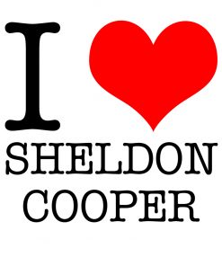 I Love Sheldon Cooper T-shirt