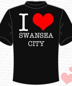I Love Swansea City T-shirt