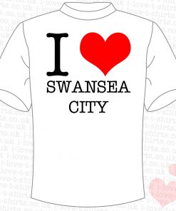 I Love Swansea City T-shirt