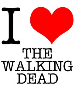 I Love The Walking Dead T-Shirt