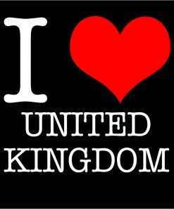 I Love United Kingdom T-shirt