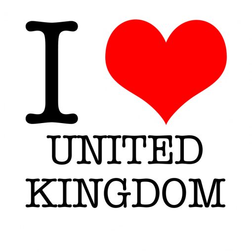 I Love United Kingdom T-shirt