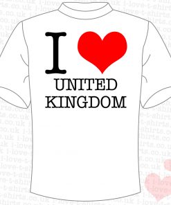 I Love United Kingdom T-shirt