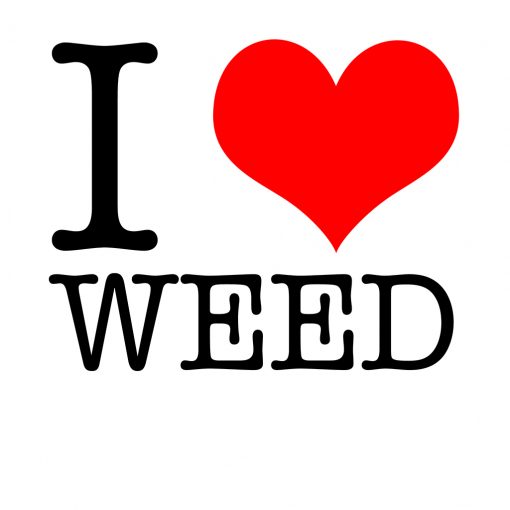 I Love Weed T-shirt