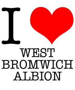 I Love West Bromwich Albion T-shirt